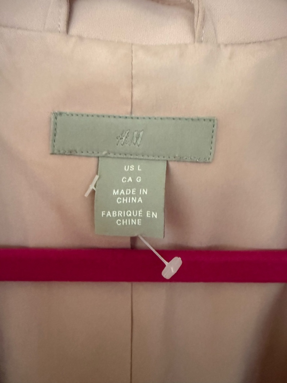 H&M Dusty Rose Double-Breasted Pantsuit - Picture 6 of 14